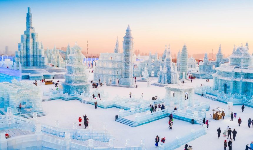 HARBIN – YABULI SNOW RESORT – SNOW VILLAGE XUE XIANG – ICE FESTIVAL PARK